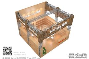 哈莉展览模型