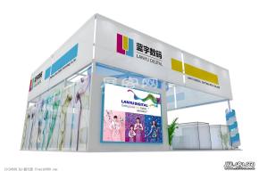 蓝宇展览模型