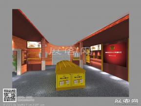 泉利堂展台闽南风古建筑