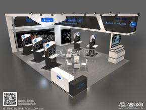 华盛紧固件展台模型