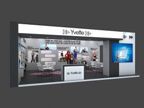 Yvette北京ISPO展会展览展示展台模型