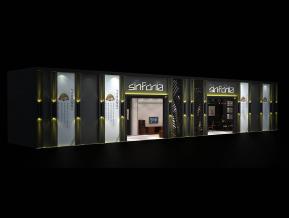 佛山市辉迪家具有限公司展览展示展台模型