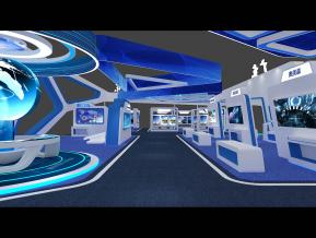 广东政府科技展台3D模型