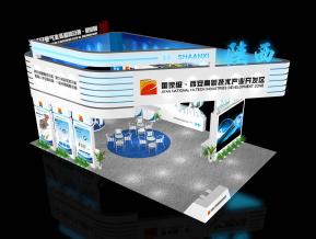 陕西高新区展览模型