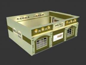 格莱居展台模型