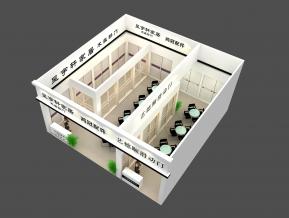 鸿冠配件展览模型