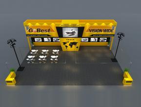 深圳煜高机械展台模型