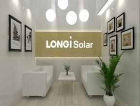 LONGI乐叶光伏展览模型